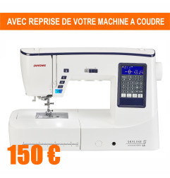 Machine à coudre JANOME SKYLINE S5 Anniversary Edition AVEC REPRISE