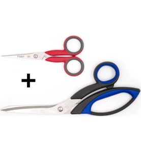 Ciseaux couturières 20 cm KRETZER + ciseaux 13 cm offert