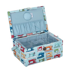 Boîte de rangement en tissus