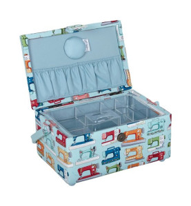 Boîte de rangement en tissus 17.8 x 24.5 x 14.5 cm