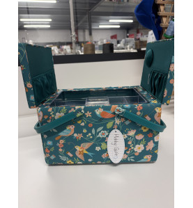 Boîte à couture brodée 29 x 21 x 18 cm HGTLRA/664