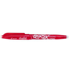 Stylo à pointe feutrée rouge avec encre effaçable Frixion
