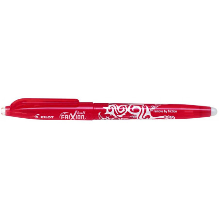 Stylo à pointe feutrée rouge avec encre effaçable Frixion