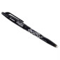 Stylo à pointe feutrée noir avec encre effaçable Frixion Stylo à pointe feutrée noir avec encre effaçable Frixion