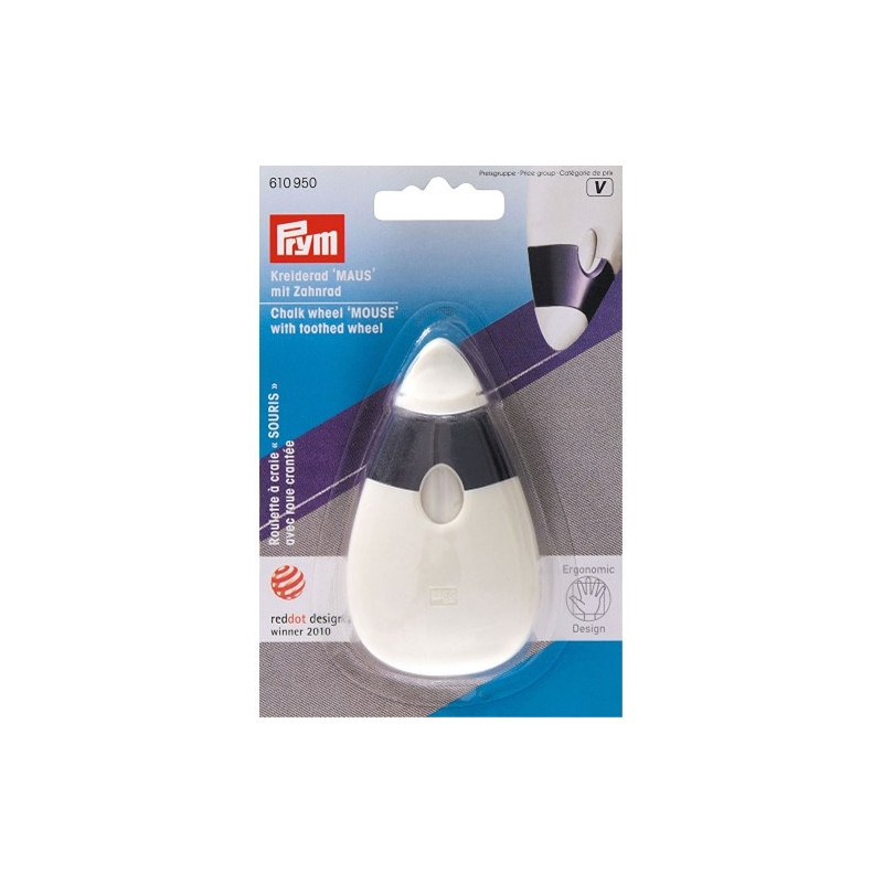 Roulette à craie "Souris" avec roue crantée 610950 PRYM Roulette à craie "Souris" avec roue crantée 610950 PRYM