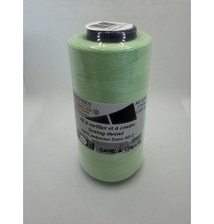 Cône 2743 m polyester vert clair 6230-130 couture & surfilage
