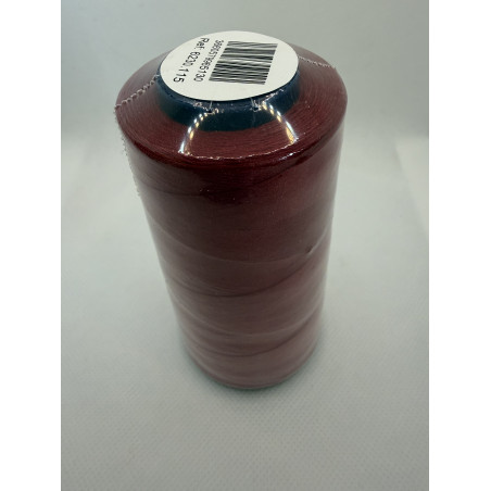 Cône 2743 m polyester bordeaux clair 6230-115 couture & surfilage