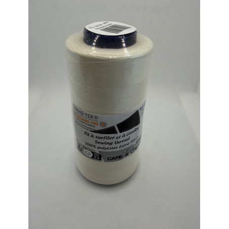 Cône 2743 m polyester beige clair 6230-154 couture & surfilage