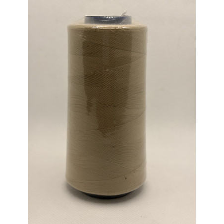 Cône 2743 m polyester beige foncé 6230-157 couture & surfilage