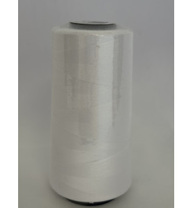 Cône 2743 m polyester blanc 6230-101 couture & surfilage