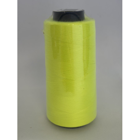 Cône 2743 m polyester 6230-200 jaune fluo Couture & Surfilage
