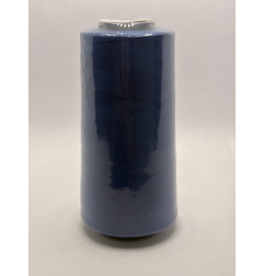 Cône 2743 m polyester bleu 6230-145 couture & surfilage