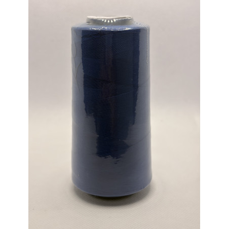 Cône 2743 m polyester bleu 6230-145 couture & surfilage