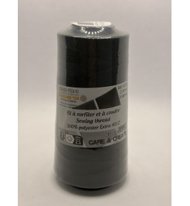 Cône 2743 m polyester gris sombre 6230-173 couture & surfilage