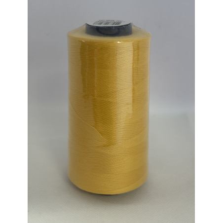 Cône 2743 m polyester jaune 6230-104 couture & surfilage