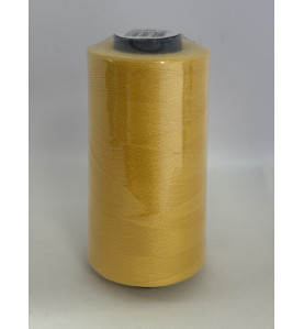 Cône 2743 m polyester jaune 6230-104 couture & surfilage