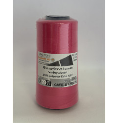 Cône 2743 m polyester rose 6230-112 couture & surfilage