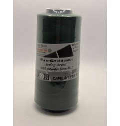 Cône 2743 m polyester 6230- 137 Vert foncé Couture & Surfilage