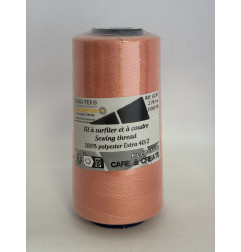 Cône 2743 m polyester 6230- 118 Saumon Couture & Surfilage