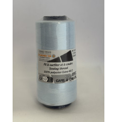 Cône 2743 m polyester 6230- 139 Bleu clair Couture & Surfilage