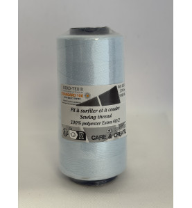 Cône 2743 m polyester 6230- 139 Bleu clair Couture & Surfilage