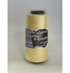 Cône 2743 m polyester 6230-100 Ecru Couture & Surfilage