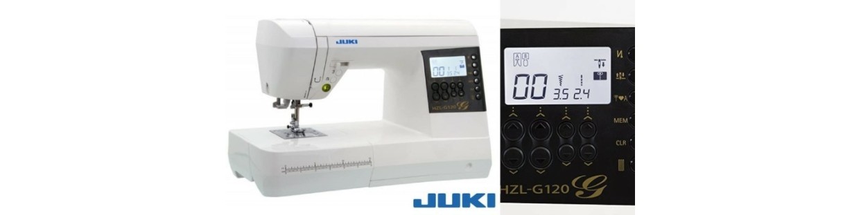 Pieds presseurs d'origine machine à coudre Juki HZL-G110 et HZL-G120